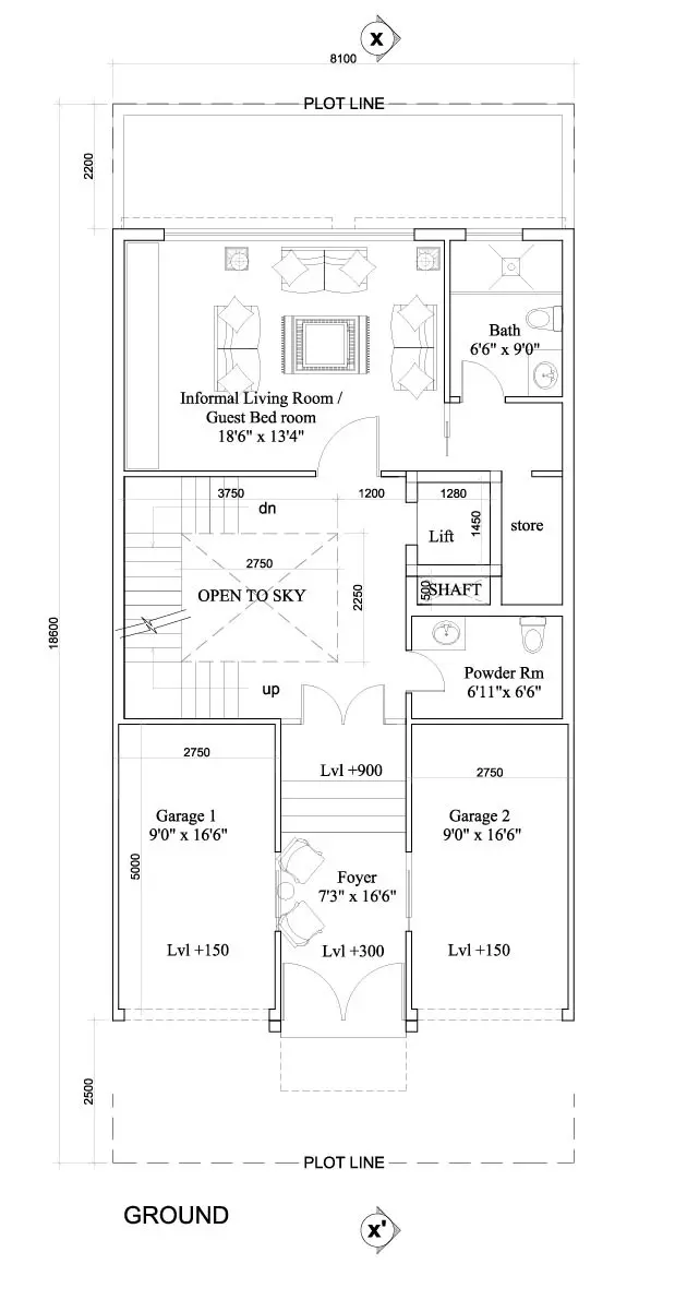 3 Bedroom Villas - Ground Floor