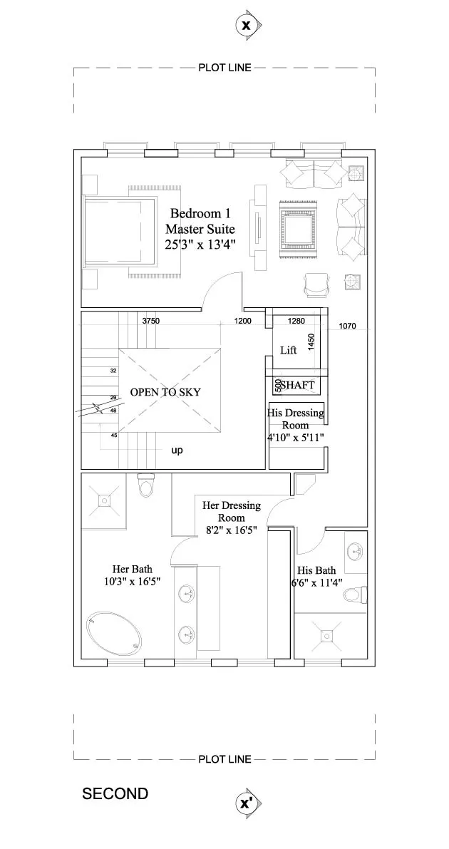 3 Bedroom Villas - Second Floor